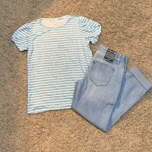 XS Brand new LuLaRoe Olive Tulip sleeve top